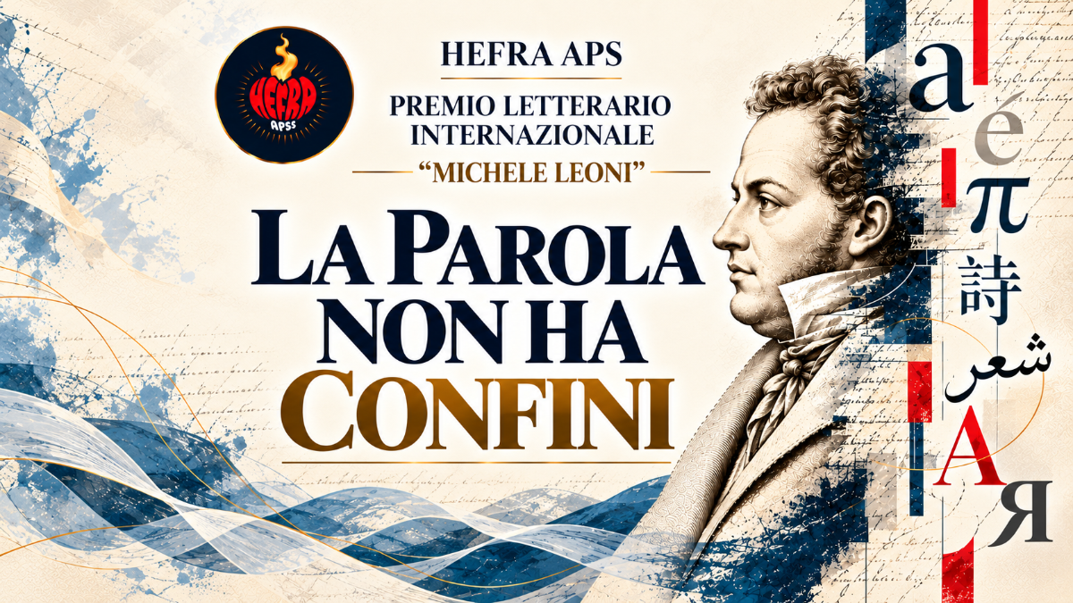 HEFRA APS presenta il Premio Letterario Internazionale Michele Leoni. Cinque sezioni di poesia, scadenza 31 dicembre 2026 e premiazione a Fidenza.
